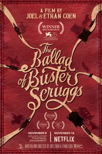 Poster for The Ballad of Buster Scruggs